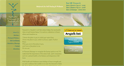 Desktop Screenshot of namastemassage.com
